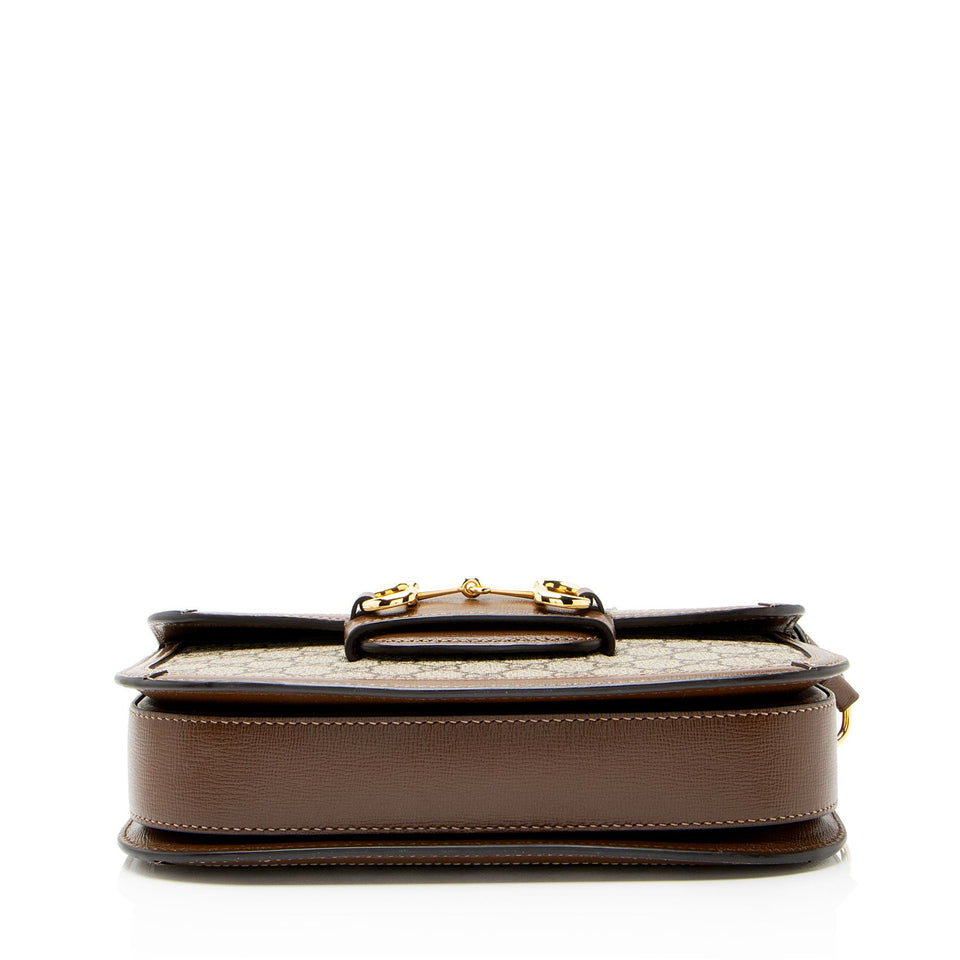 Gucci GG Supreme Horsebit 1955 Medium Shoulder Bag