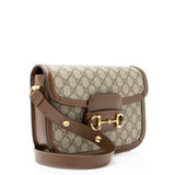 Gucci GG Supreme Horsebit 1955 Medium Shoulder Bag