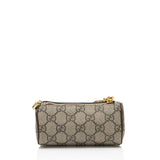 Gucci GG Supreme Interlocking G Strawberry Charm Coin Purse