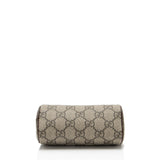 Gucci GG Supreme Interlocking G Strawberry Charm Coin Purse