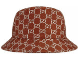 Gucci GG Supreme LamÃ© Bucket Hat