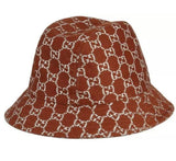 Gucci GG Supreme LamÃ© Bucket Hat