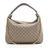 Gucci GG Supreme Large Hobo