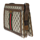 Gucci GG SUPREME MONOGRAM WEB MEDIUM OPHIDIA BAG