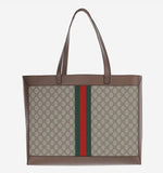 Gucci GG SUPREME MEDIUM SOFT OPHIDIA TOTE BAG