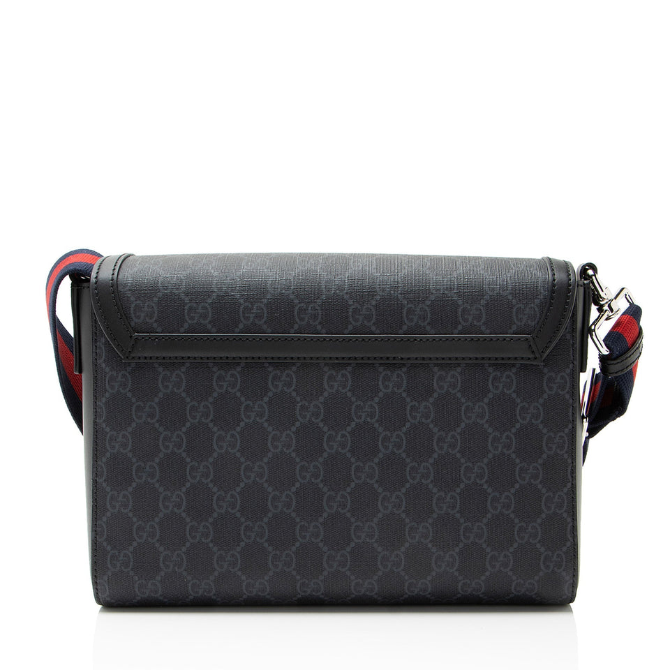 Gucci GG Supreme Web Messenger Bag