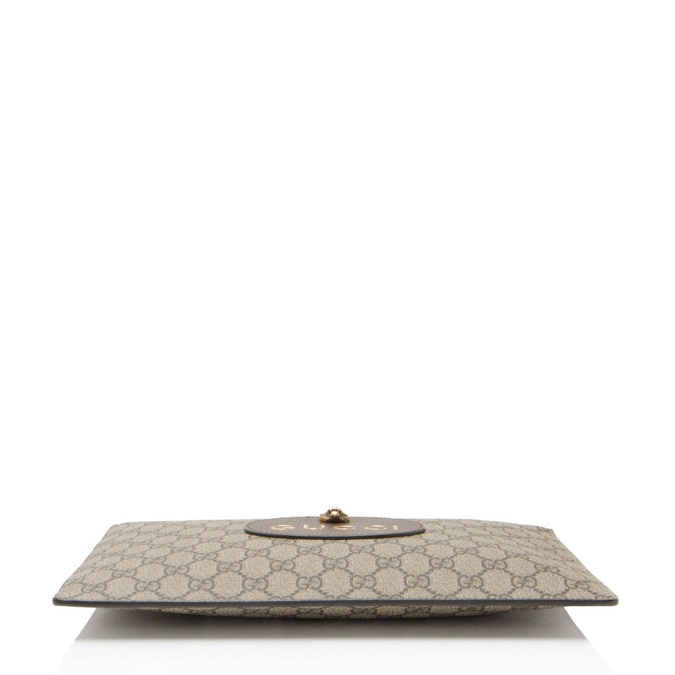 Gucci GG Supreme Neo Wristlet