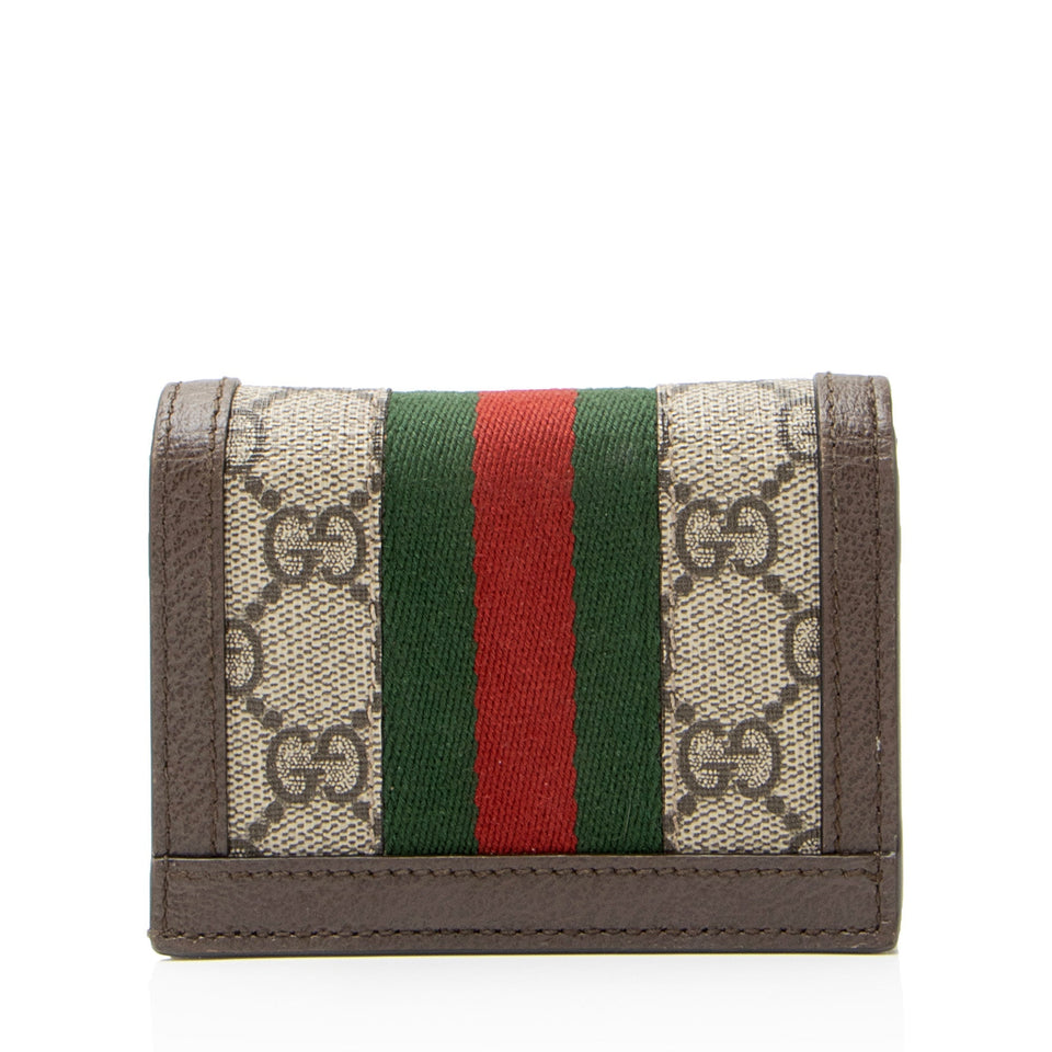 Gucci GG Supreme Ophidia Card Case Wallet