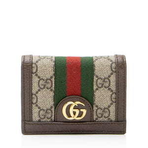 Gucci GG Supreme Ophidia Card Case Wallet
