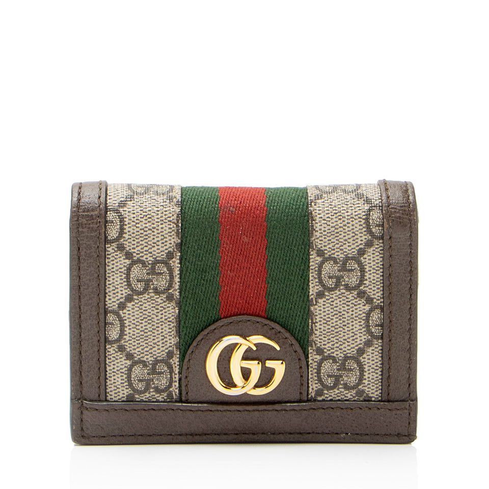 Gucci GG Supreme Ophidia Card Case Wallet