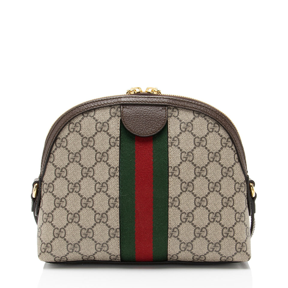 Gucci GG Supreme Ophidia Dome Small Shoulder Bag