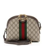 Gucci GG Supreme Ophidia Dome Small Shoulder Bag