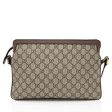 Gucci GG Supreme Ophidia Gusset Medium Crossbody