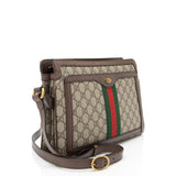 Gucci GG Supreme Ophidia Gusset Medium Crossbody