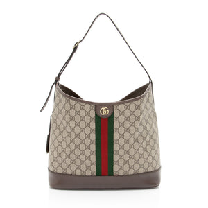 Gucci GG Supreme Ophidia Lage Open Shoulder Bag