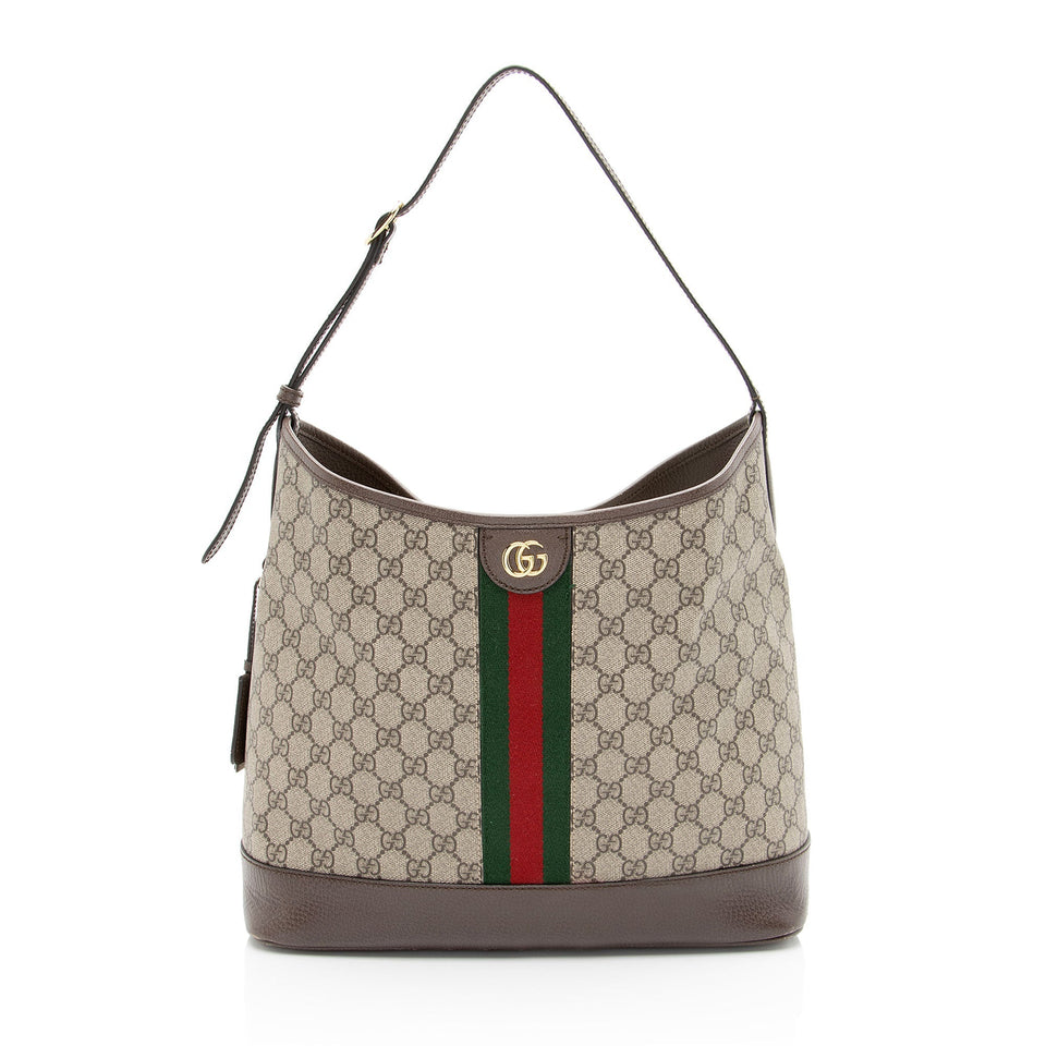 Gucci GG Supreme Ophidia Lage Open Shoulder Bag