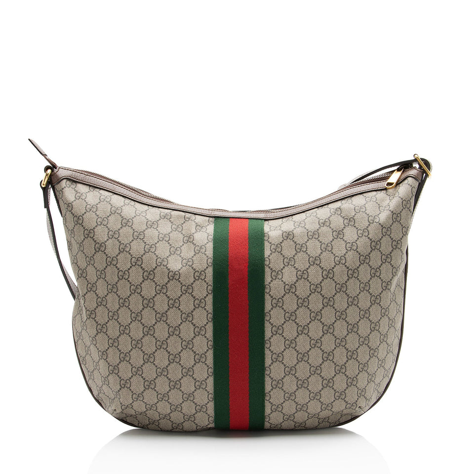 Gucci GG Supreme Ophidia Large Shoulder Bag