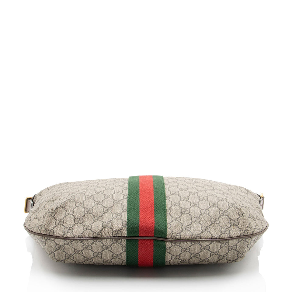 Gucci GG Supreme Ophidia Large Shoulder Bag