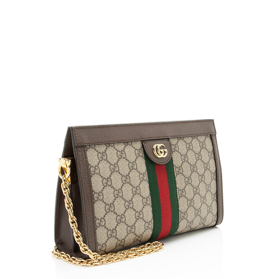 Gucci GG Supreme Ophidia Medium Chain Shoulder Bag