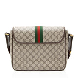 Gucci GG Supreme Ophidia Medium Flap Messenger