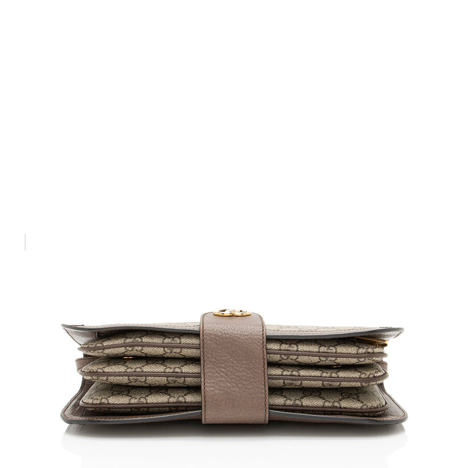 Gucci GG Supreme Ophidia New Acero Triple Messenger