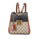 Gucci GG Supreme Padlock Backpack