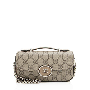 Gucci GG Supreme Petite GG Mini Shoulder Bag