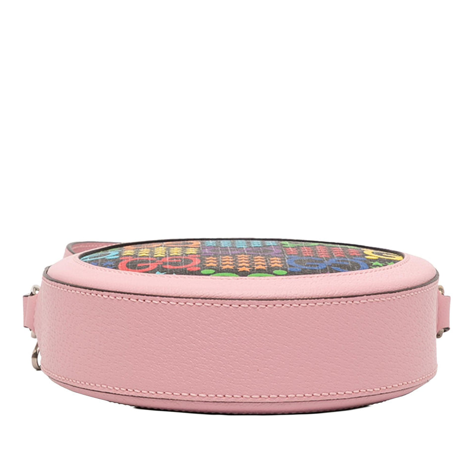 Gucci GG Supreme Psychedelic Round Crossbody