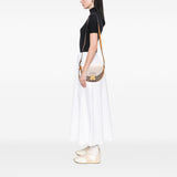 Gucci GG Supreme Saddle Padlock Crossbody