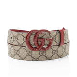 Gucci GG Supreme GG Marmont Wide Belt - Size 36 / 90