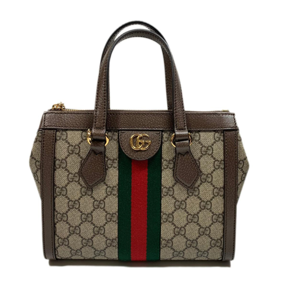Gucci GG SUPREME SMALL OPHIDIA TOTE BAG