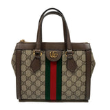 Gucci GG SUPREME SMALL OPHIDIA TOTE BAG