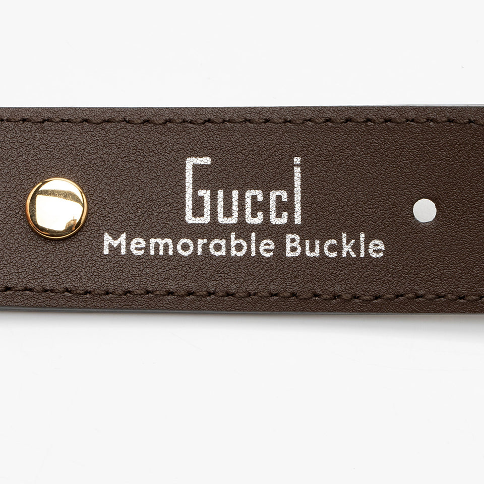 Gucci GG Supreme Star Studded Belt - Size 38 / 95