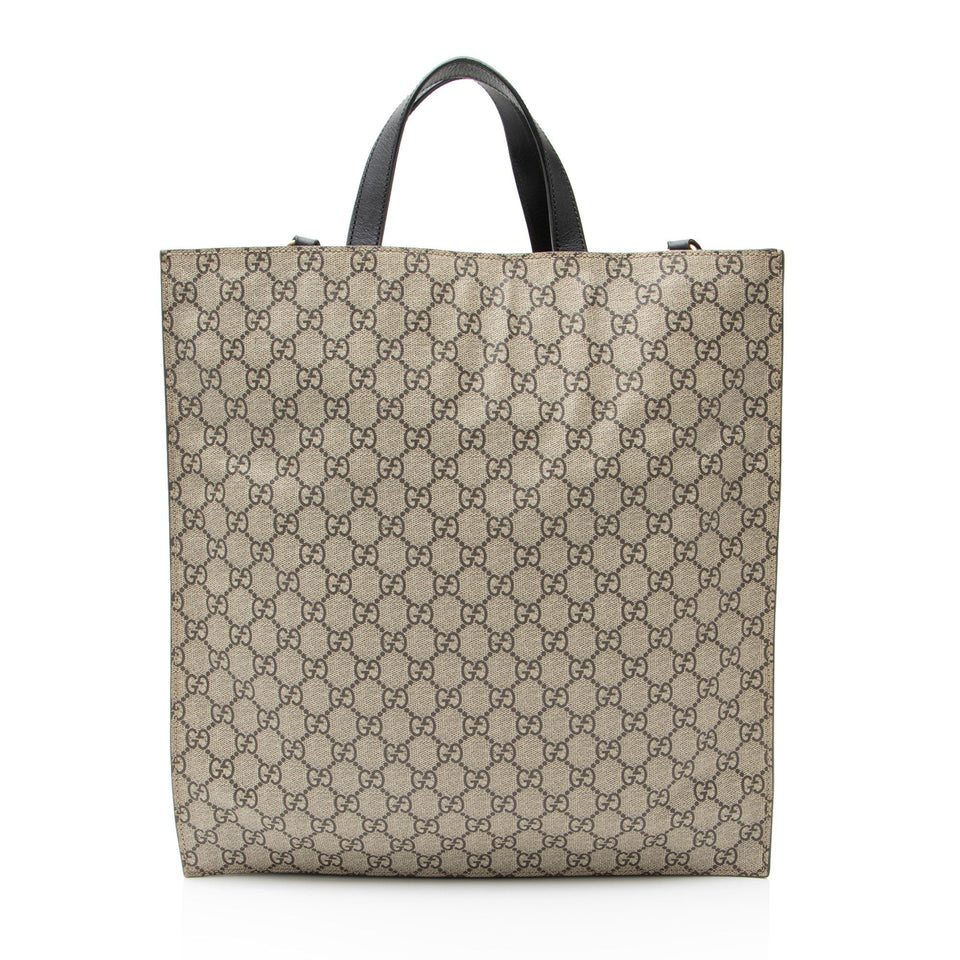 Gucci GG Supreme Tiger Tote