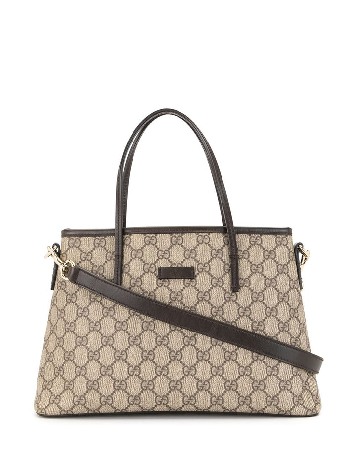 Gucci GG Supreme Two-Way Canvas Bag