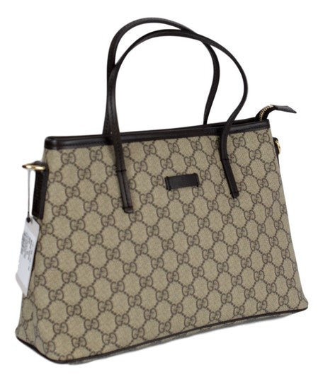 Gucci GG Supreme Two-Way Canvas Bag