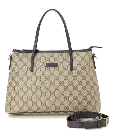 Gucci GG Supreme Two-Way Canvas Bag