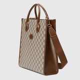 Gucci GG SUPREME VERTICAL MEDIUM TOTE BAG