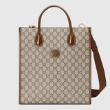 Gucci GG SUPREME VERTICAL MEDIUM TOTE BAG