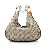 Gucci GG Supreme Web Attache Small Shoulder Bag