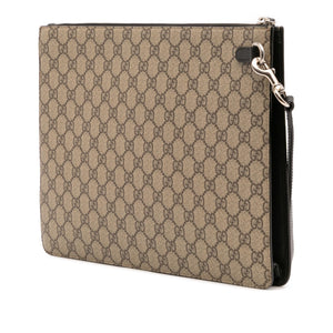 Gucci GG Supreme Web Clutch