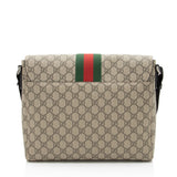 Gucci GG Supreme Web Flap Messenger