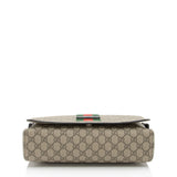 Gucci GG Supreme Web Flap Messenger