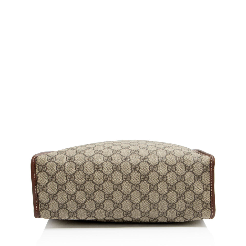 Gucci GG Supreme Web Loop N/S Shopping Tote