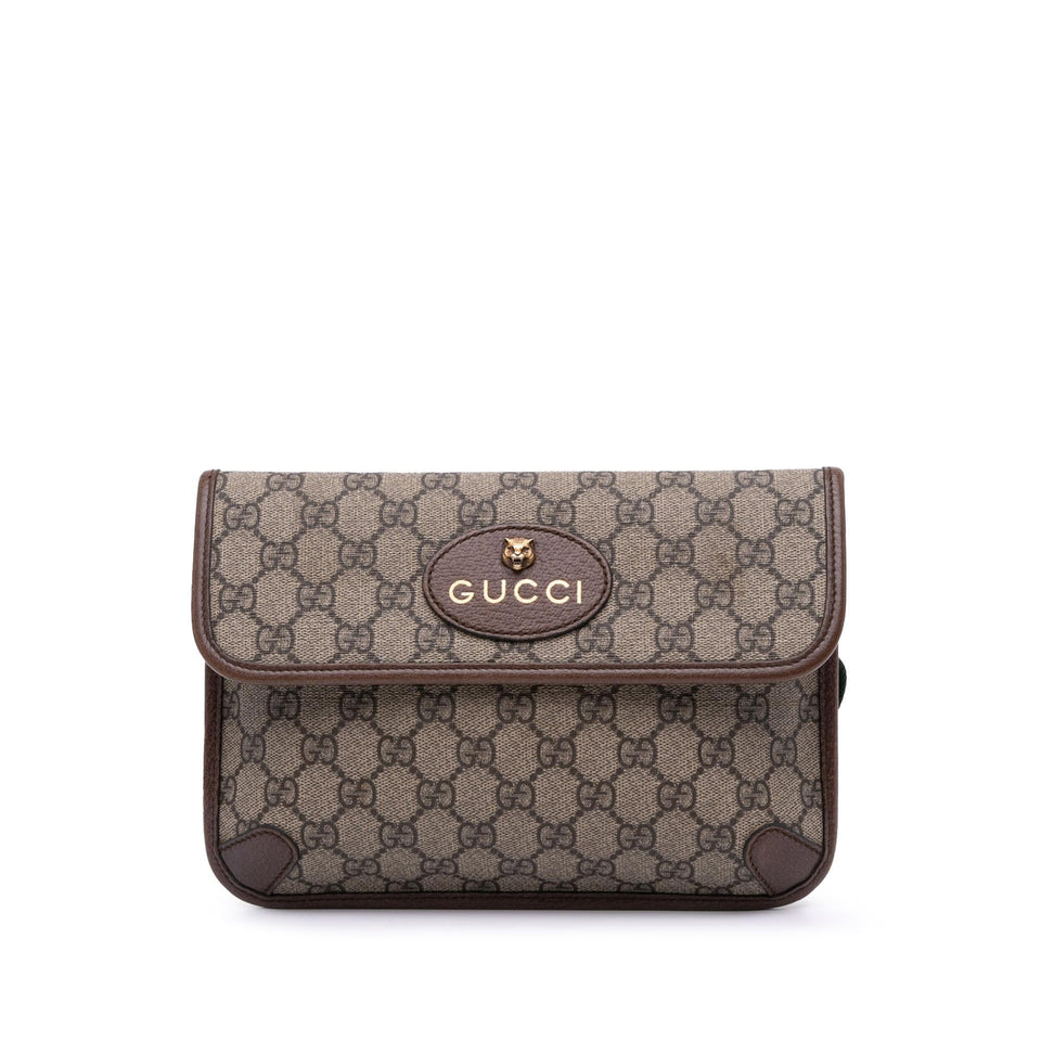 Gucci GG Supreme Web Neo Vintage Belt Bag