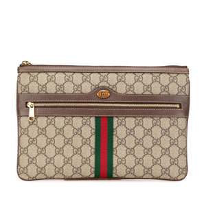 Gucci GG Supreme Web Ophidia Clutch