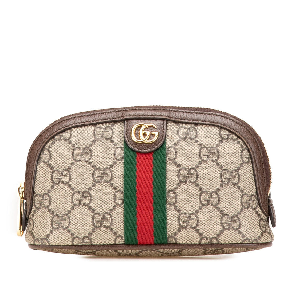 Gucci GG Supreme Web Ophidia Pouch