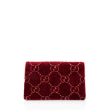 Gucci GG Velvet Crystal Dionysus Mini Shoulder Bag