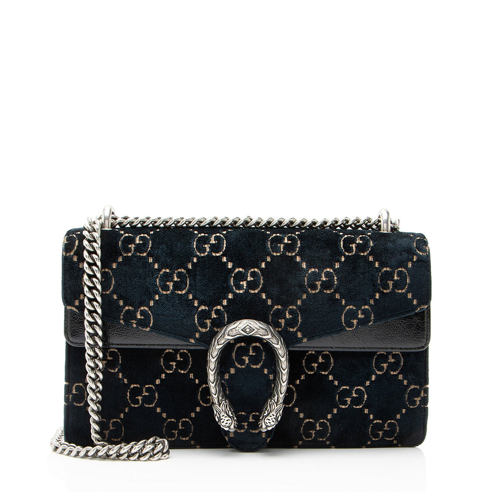 Gucci GG Velvet Dionysus Medium Shoulder Bag