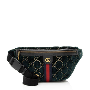 Gucci GG Velvet Ophidia Belt Bag